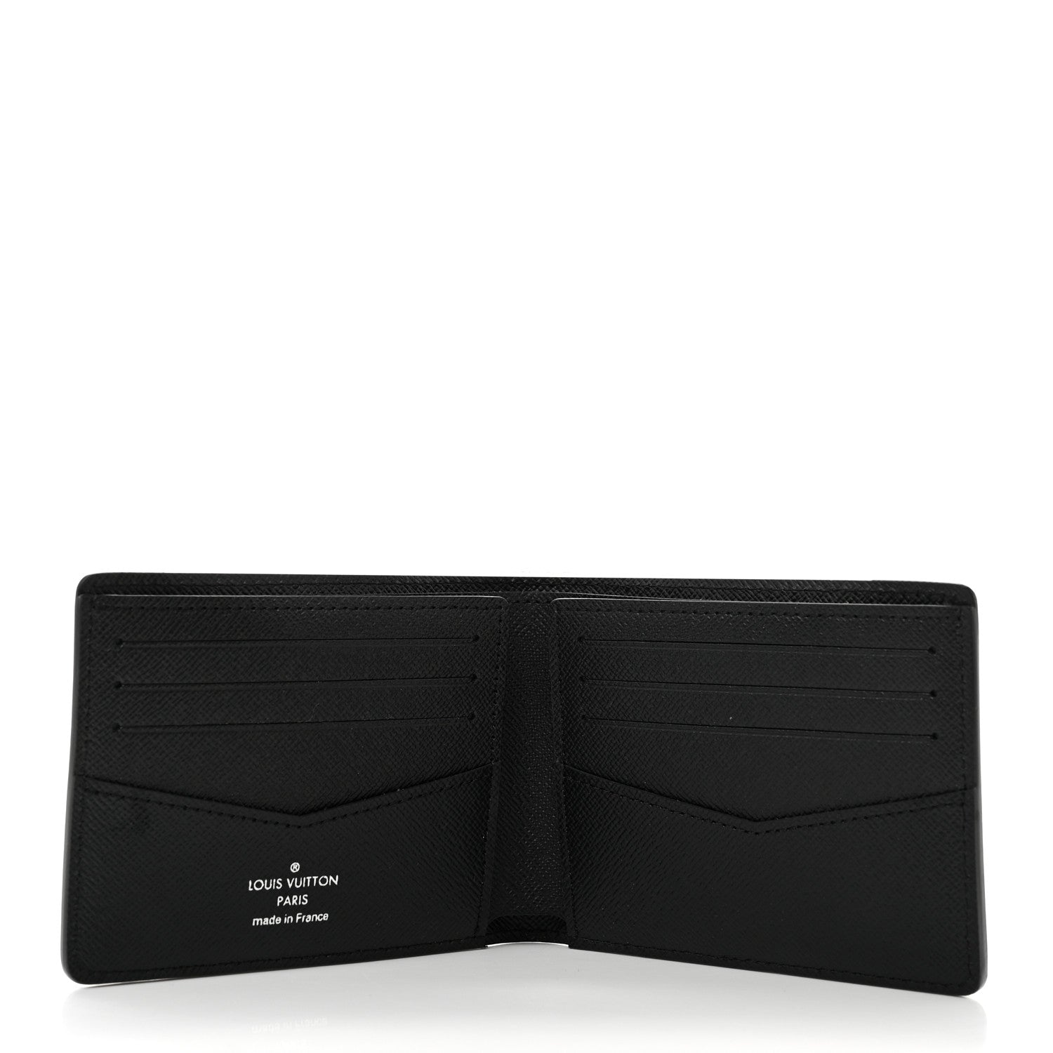 Louis Vuitton Epi Slender Wallet Black 5 of 7
