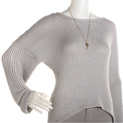 Chanel Enamel CC Pearl Drop Necklace Gold 2 of 4