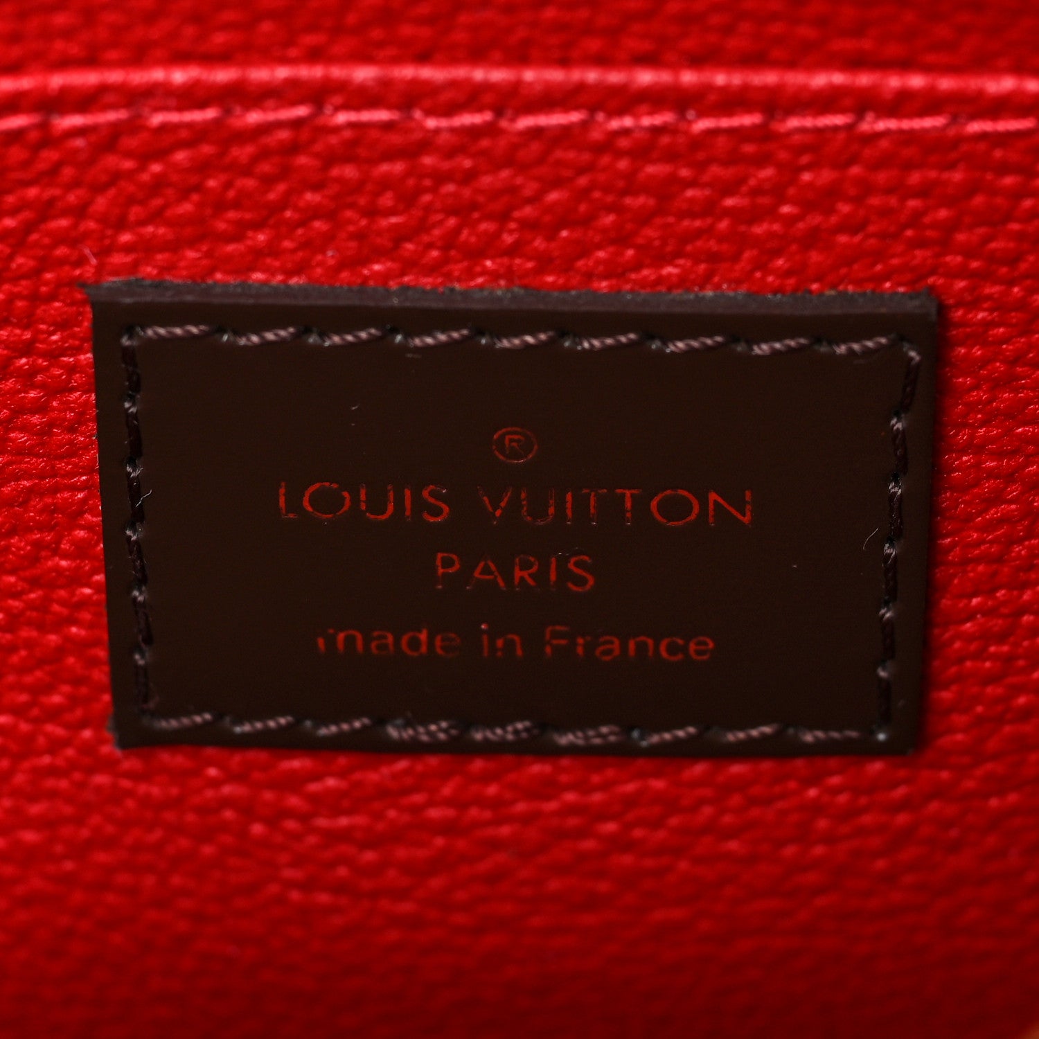 Louis Vuitton Damier Ebene Cosmetic Pouch 6 of 7