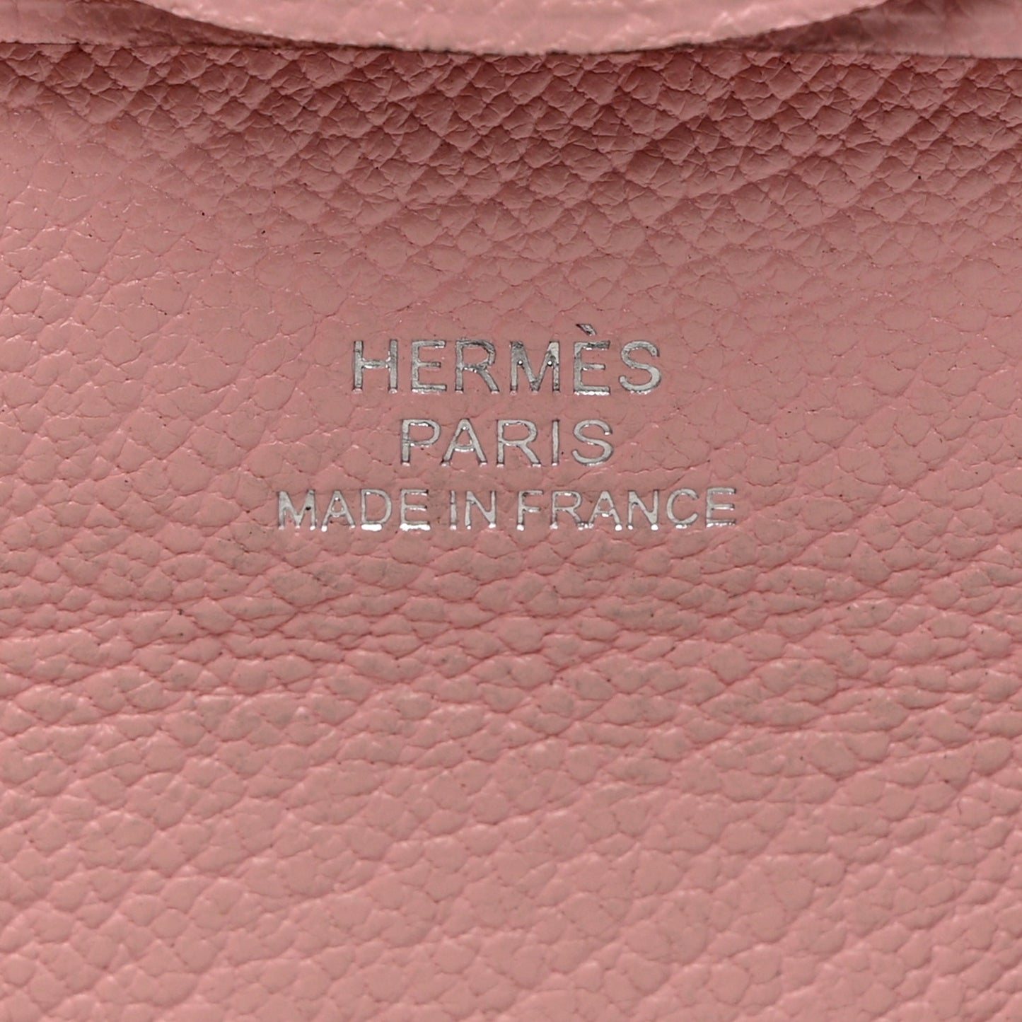 Chevre Mysore Verso Bastia Coin Purse Rose Confetti Brique