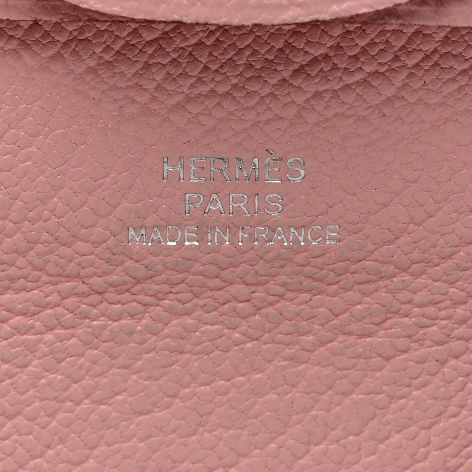 Hermes Chevre Mysore Verso Bastia Coin Purse Rose Confetti Brique 5 of 10