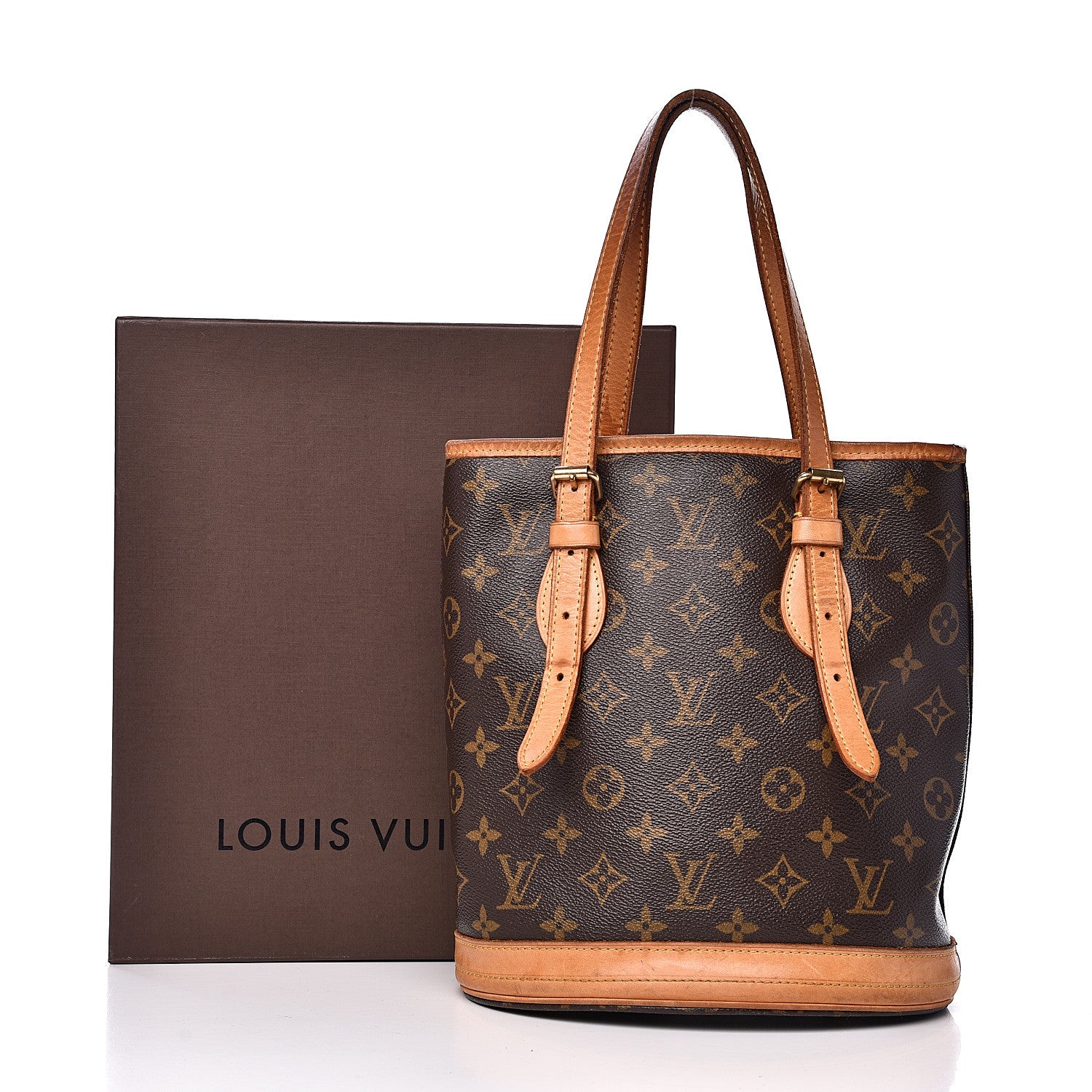 Louis Vuitton Monogram Petit Bucket 23 18 of 18