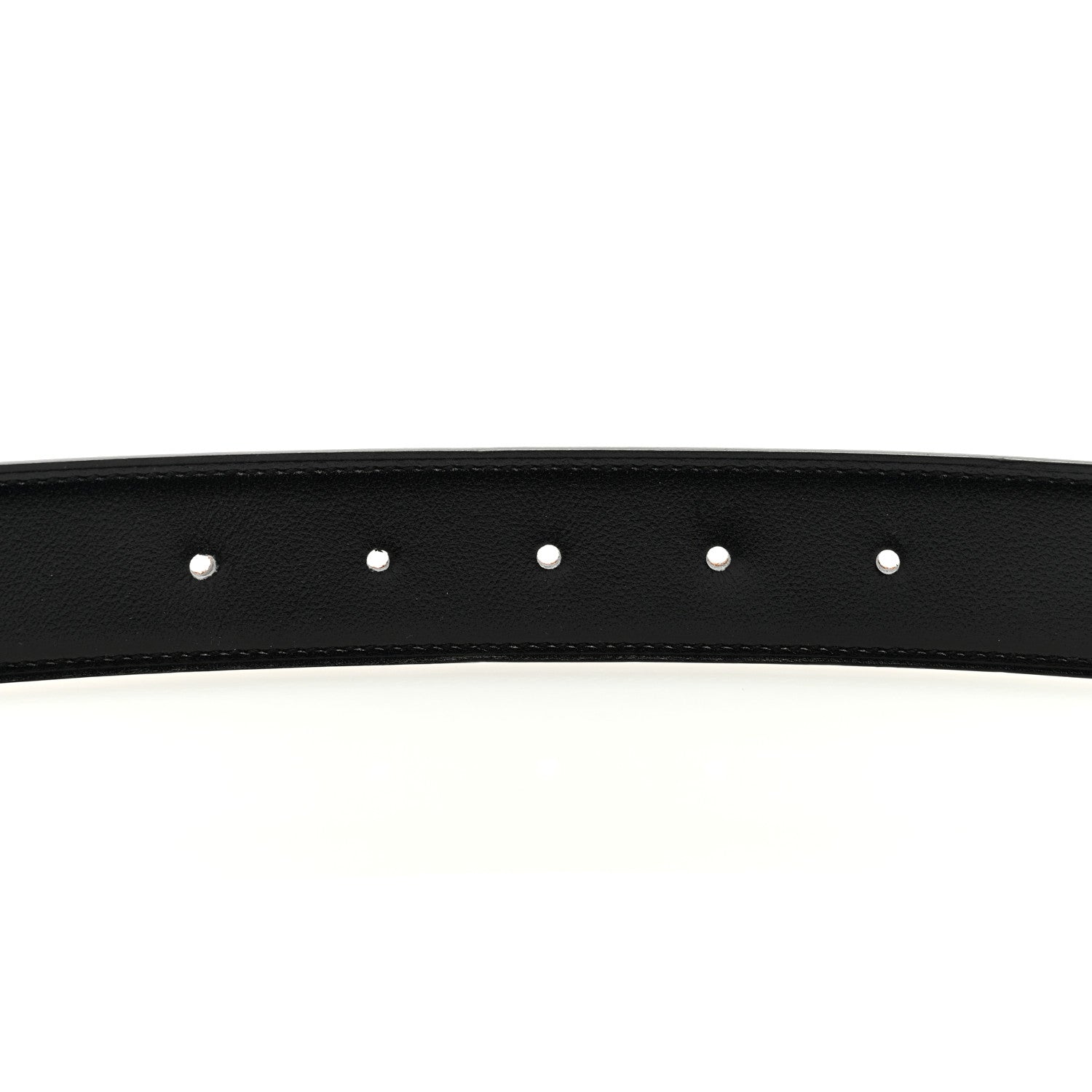 Hermes Box Togo 32mm Belt Strap 80 32 Black Gold 3 of 4