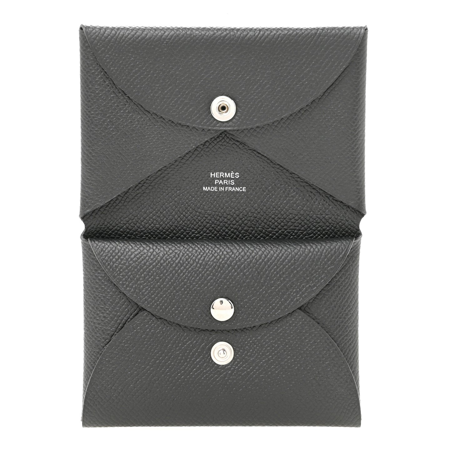 Epsom Calvi Duo Card Case Black