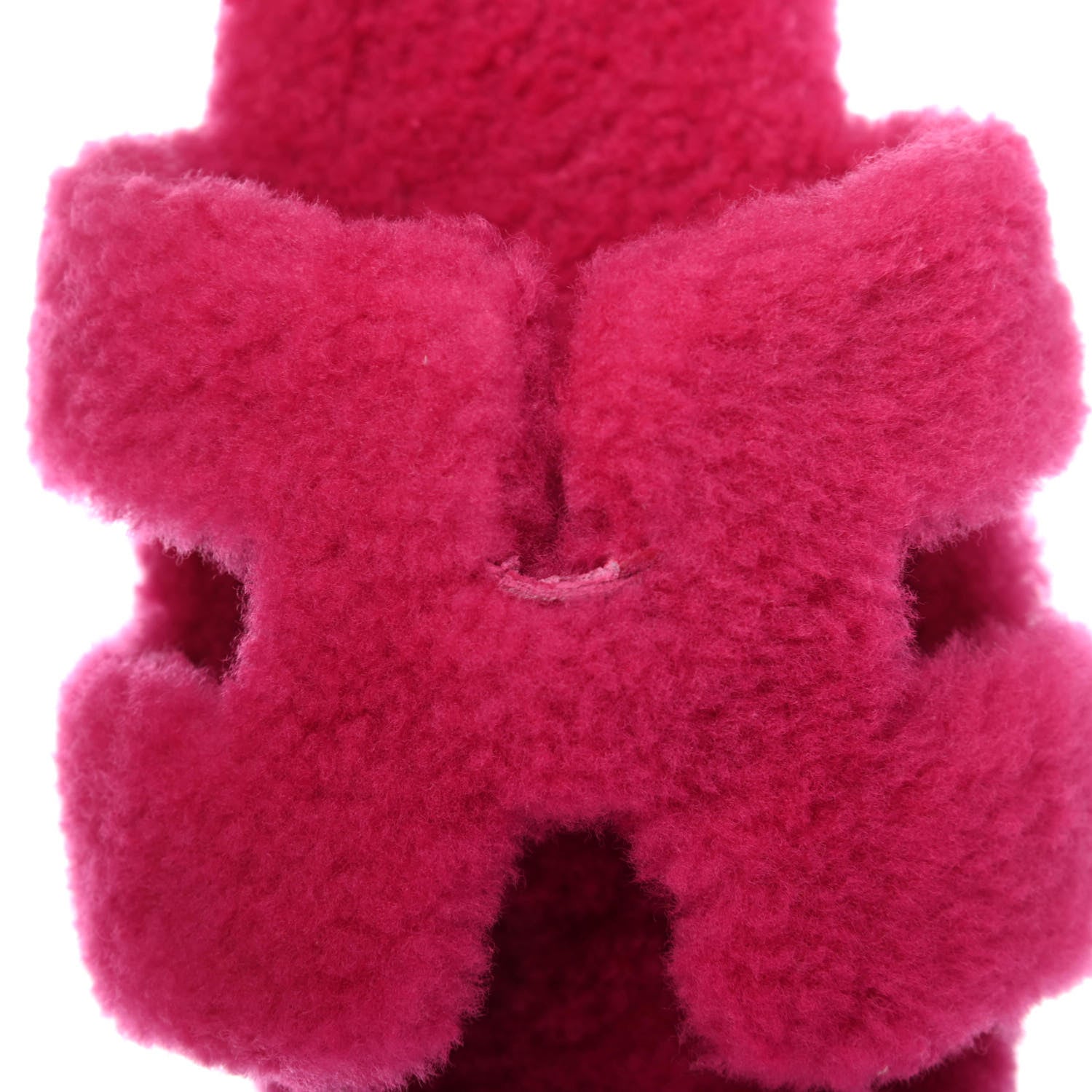 Hermes Woolskin Oran Sandals 39 Rose Fuchsia 8 of 9