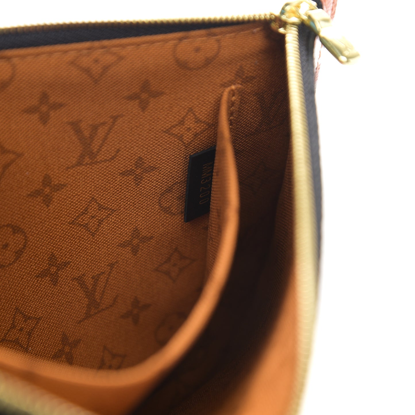 Monogram Giant Crafty Neverfull MM GM Pochette Creme Caramel