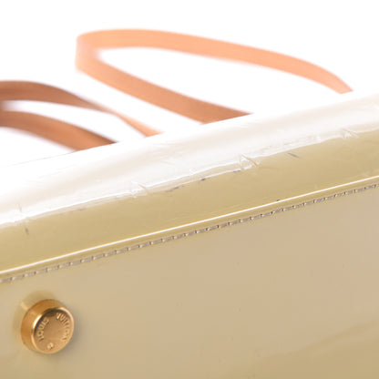 Louis Vuitton Vernis Brea MM Blanc Corail 12 of 16