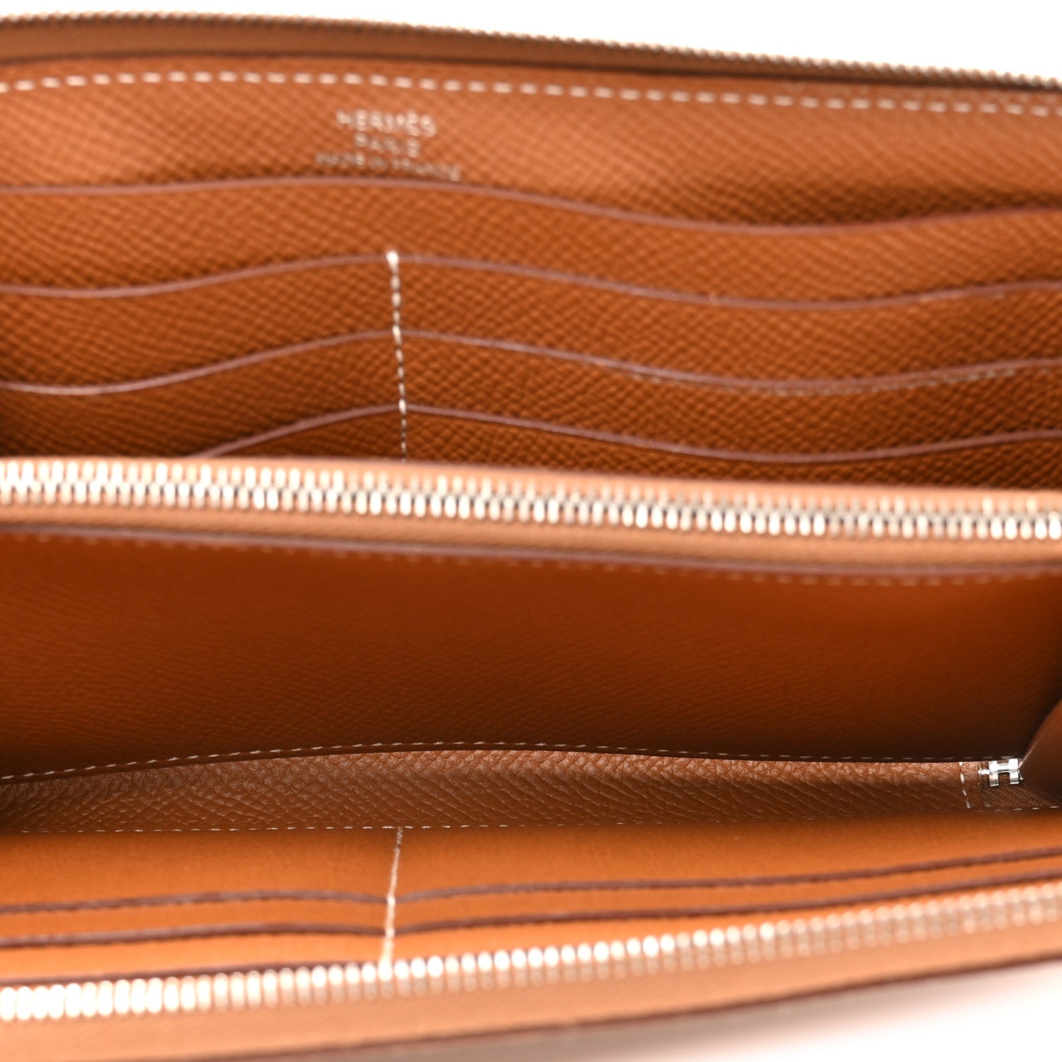 Hermes Epsom Azap Wallet Gold 6 of 9