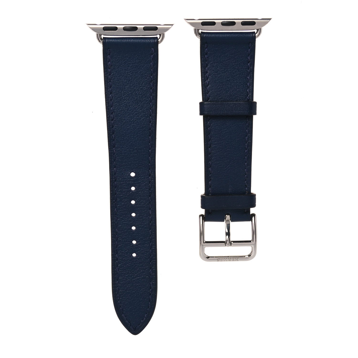 Hermes Swift 40mm Apple Watch Band Bleu Navy 1 of 8