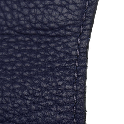 Chloe Calfskin Mini Marcie Round Crossbody Bag Storm Blue 9 of 10
