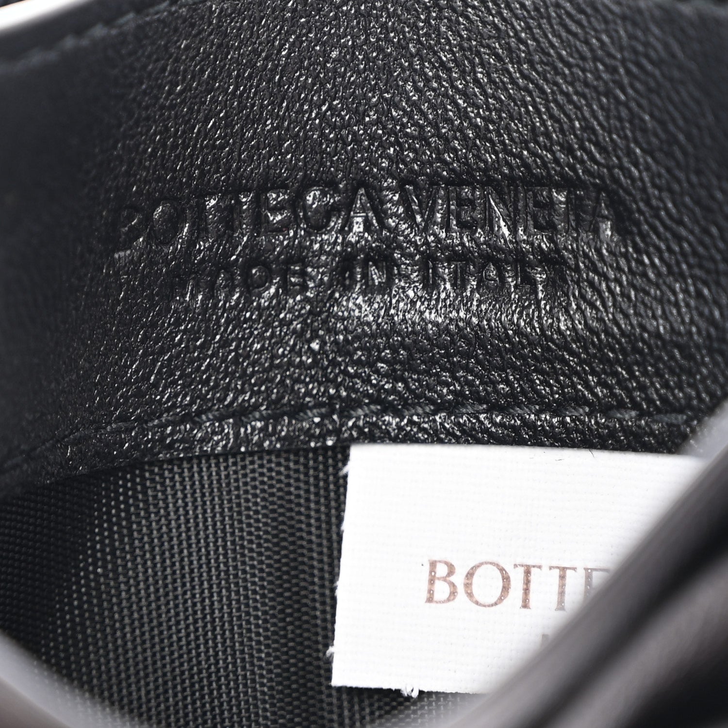 Bottega Veneta Nappa Intrecciato VN Card Case Black 6 of 11