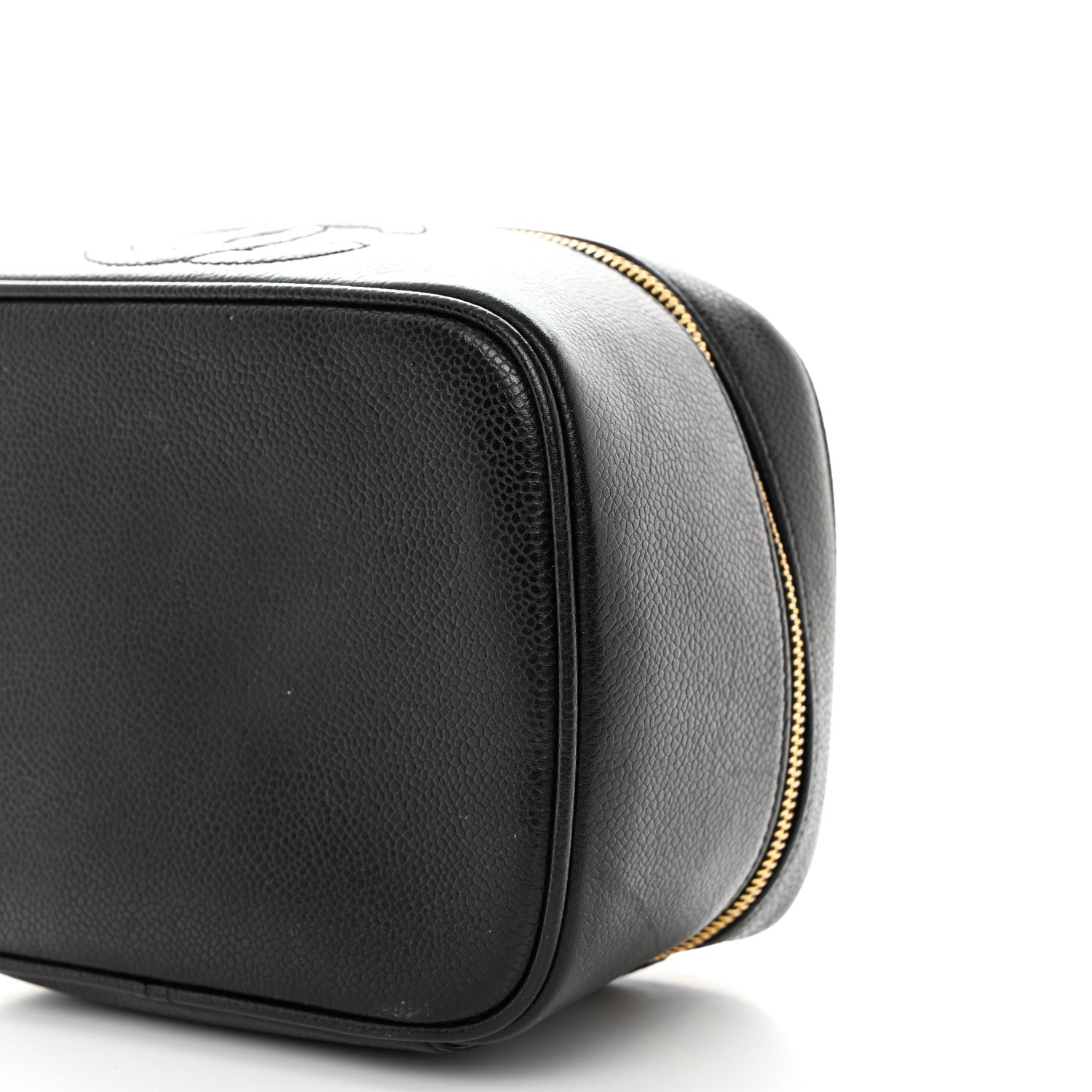 Chanel Caviar CC Vanity Cosmetic Case Black 11 of 11