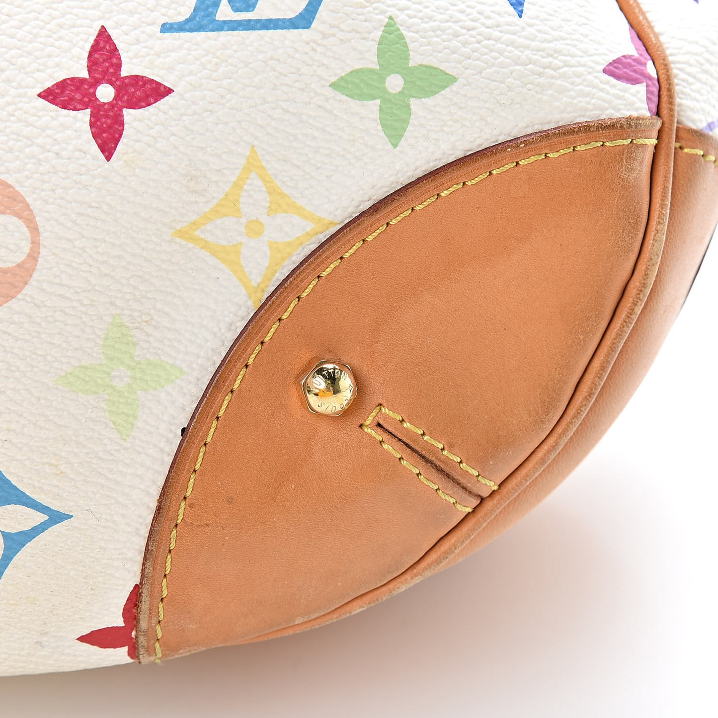 Monogram Multicolor Greta White