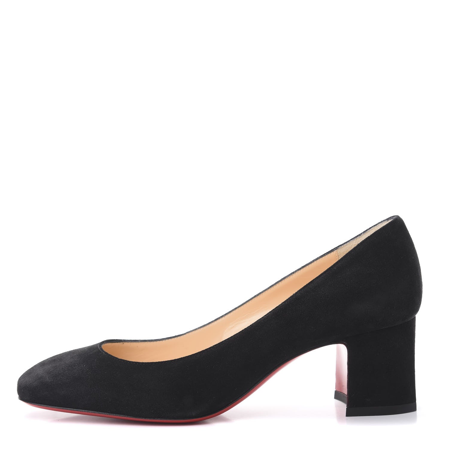 Christian Louboutin Veau Velours Donna Studs 55 Pumps 37 Black 1 of 9