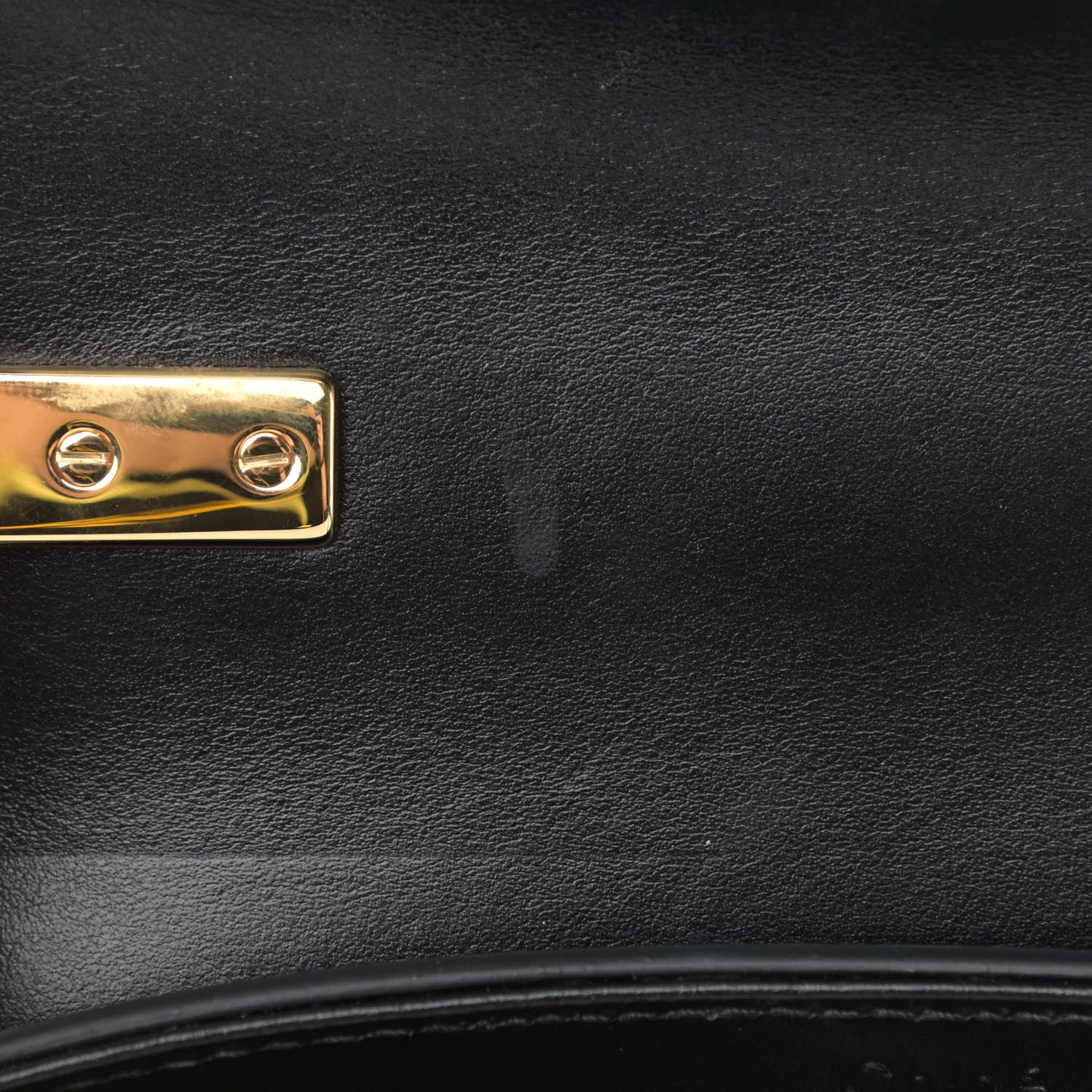Chloe Shiny Calfskin Suede Mini C Double Carry Black 11 of 14