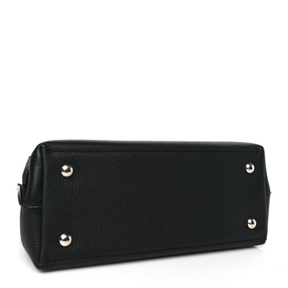 Louis Vuitton Calfskin Lockme Ever BB Black 4 of 8