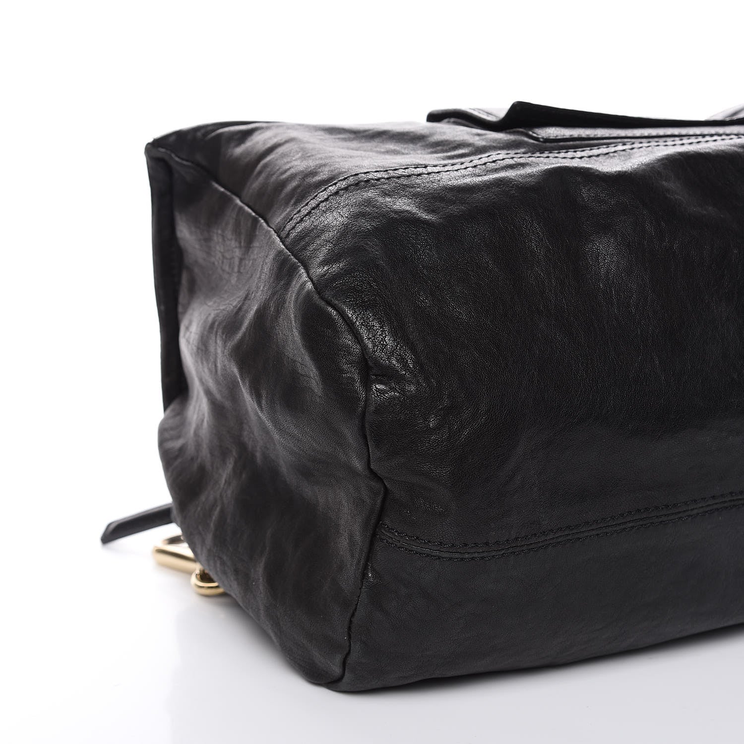 Givenchy Washed Lambskin Large Studded Pandora Black 8 of 10