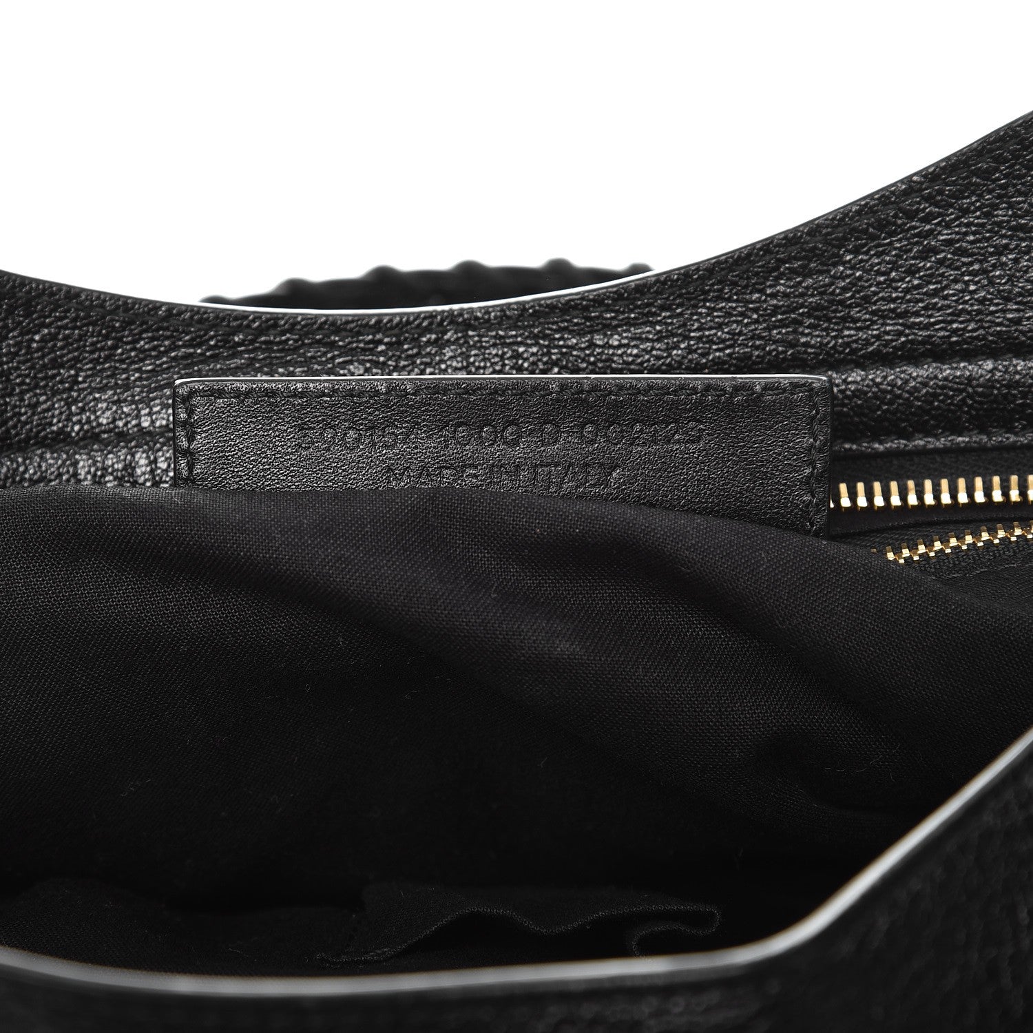Balenciaga Chevre Gold Metallic Edge Hardware City Black 8 of 12