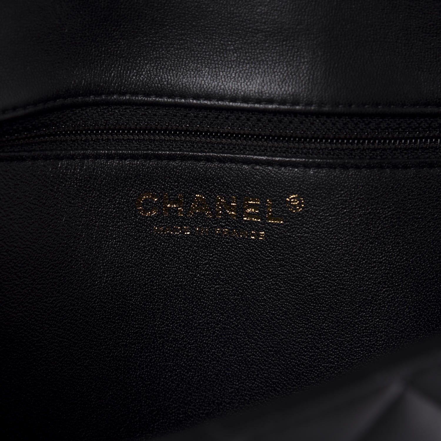 Chanel Lambskin Quilted Flap Clutch Black 8 of 11