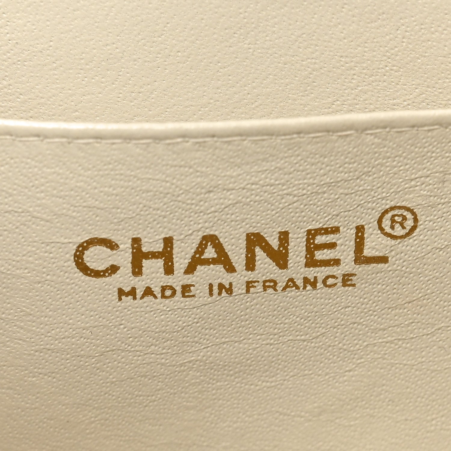 Chanel Lambskin Chocolate Bar Accordion Mademoiselle Ivory 1798996