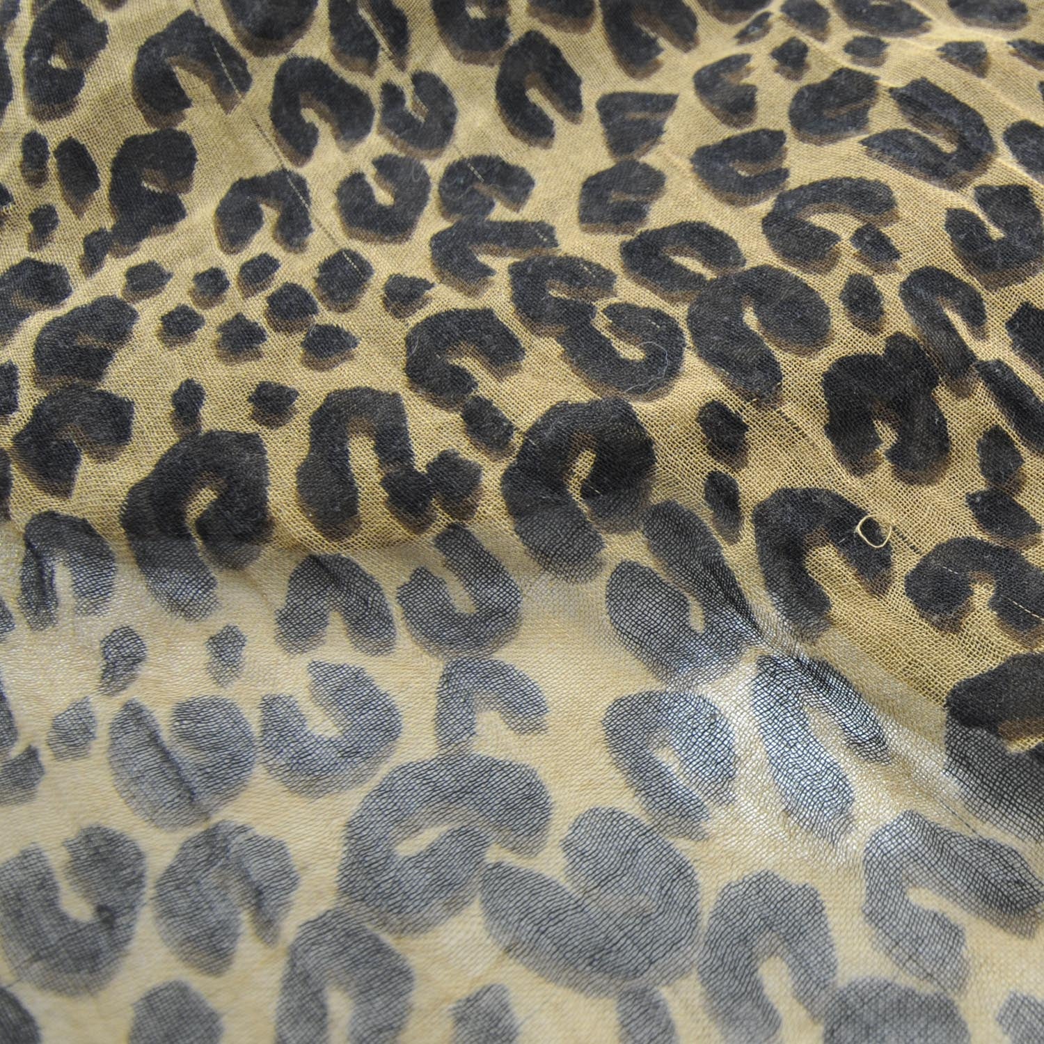 Louis Vuitton Cashmere Silk Leopard Stole 8 of 8