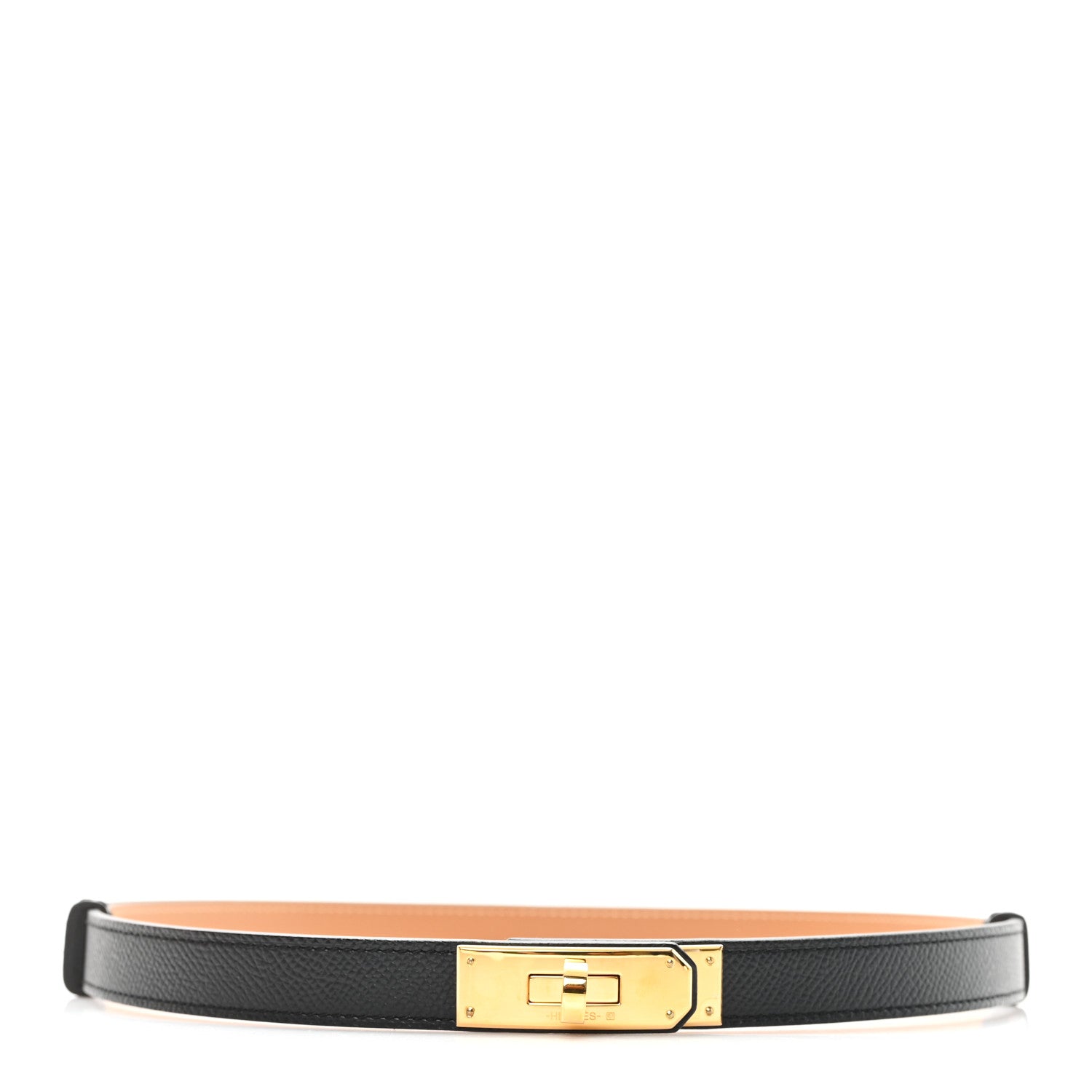 Hermes Epsom Kelly Belt Black 1 of 4