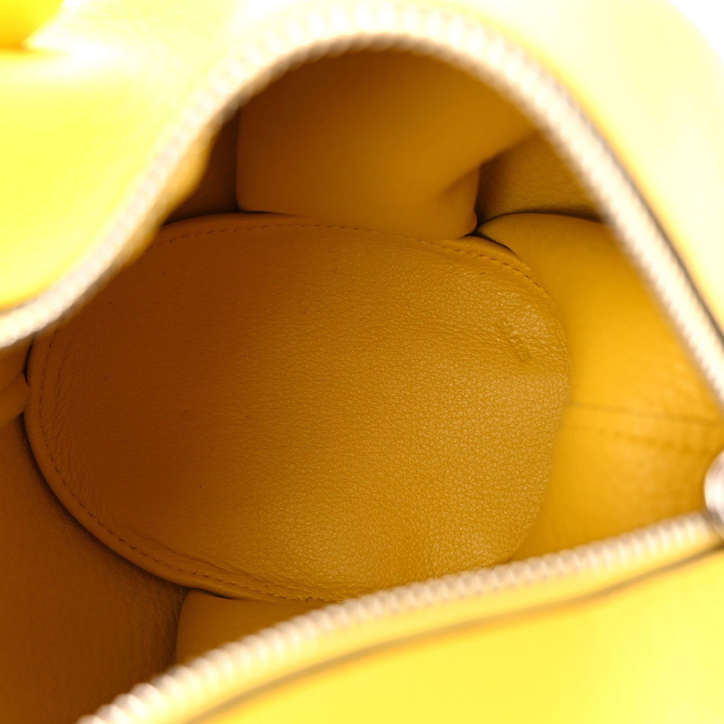 Calfskin Mini Elephant Crossbody Bag Yellow