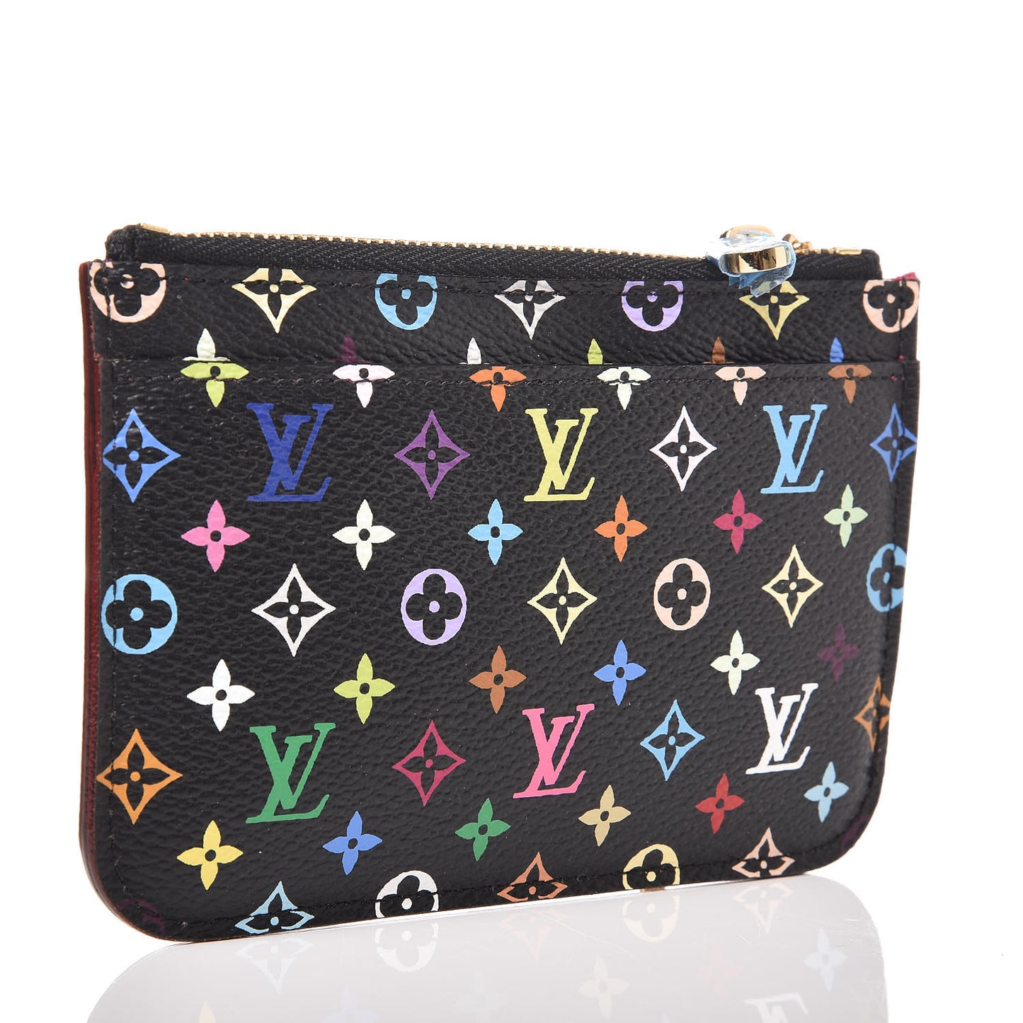 Monogram Multicolor Key Pouch Black Grenade
