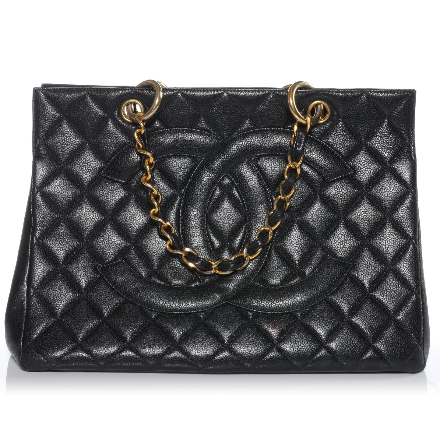Caviar Grand Shopping Tote GST Black