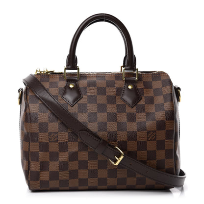 Louis Vuitton Damier Ebene Speedy Bandouliere 25 1 of 11