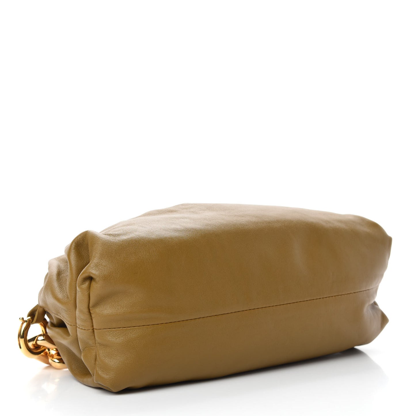 Calfskin The Pouch Chain Moutarde