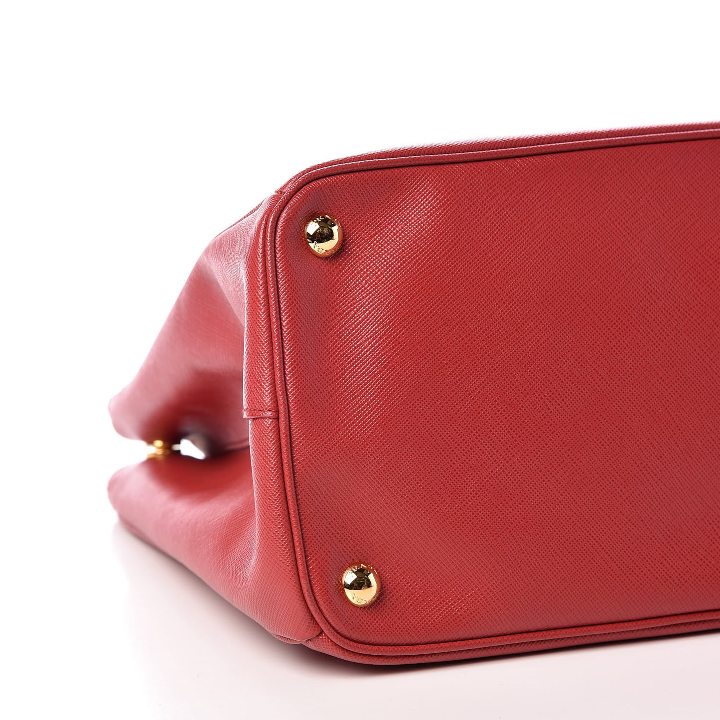Saffiano Large Galleria Double Zip Tote Fuoco