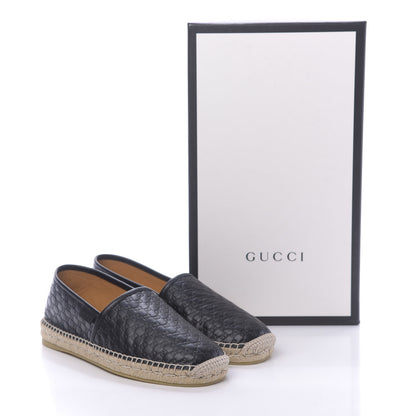 Gucci Microguccissima Signature Mens Espadrilles 6.5 Black 11 of 11