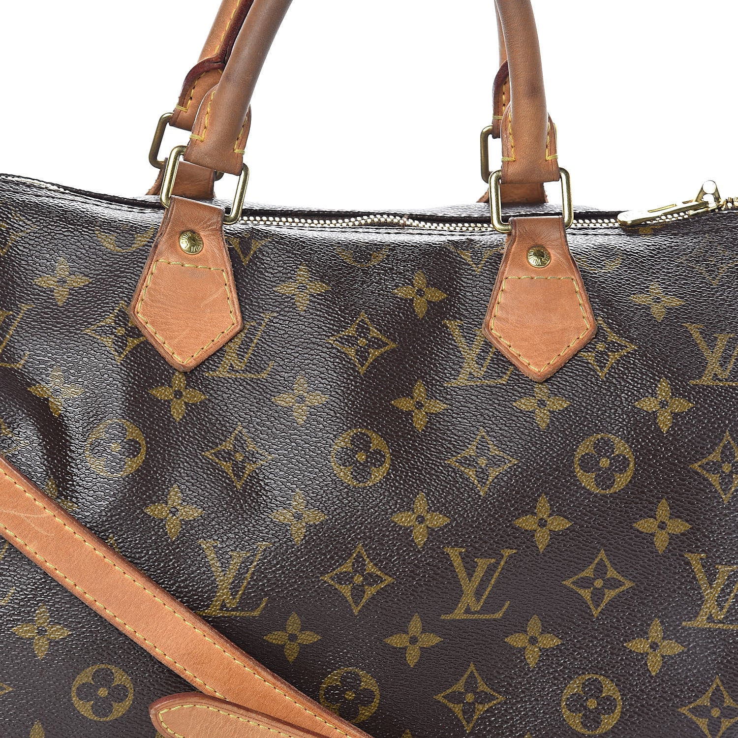 Louis Vuitton Monogram Speedy Bandouliere 30 8 of 15