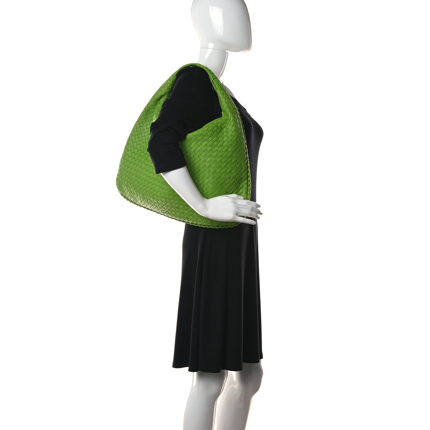 Bottega Veneta Nappa Intrecciato Large Veneta Hobo Mela 2 of 9