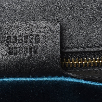 Gucci Suede Patent GG Web Medium Ophidia Chain Shoulder Bag Black 7 of 11