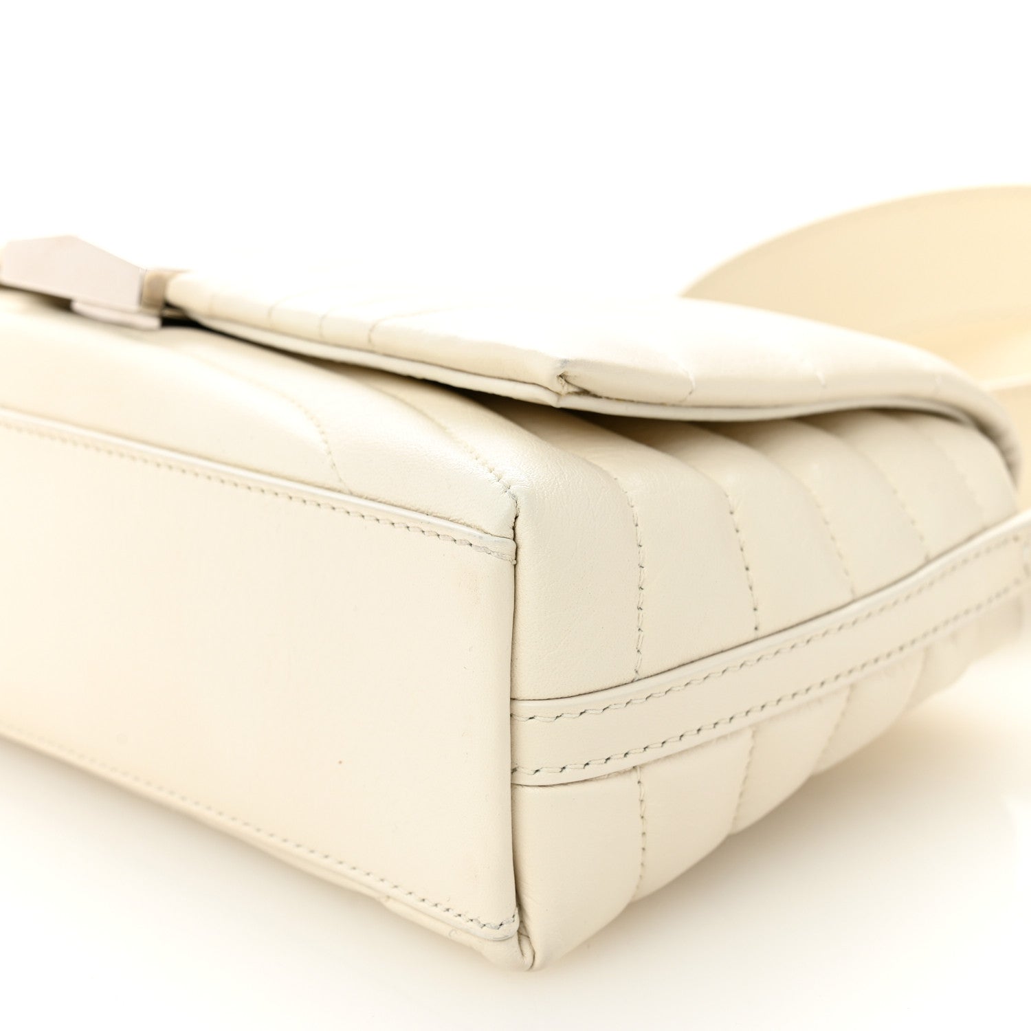 Givenchy Calfskin Quilted Small 4G Shoulder Bag Ivory 1779511