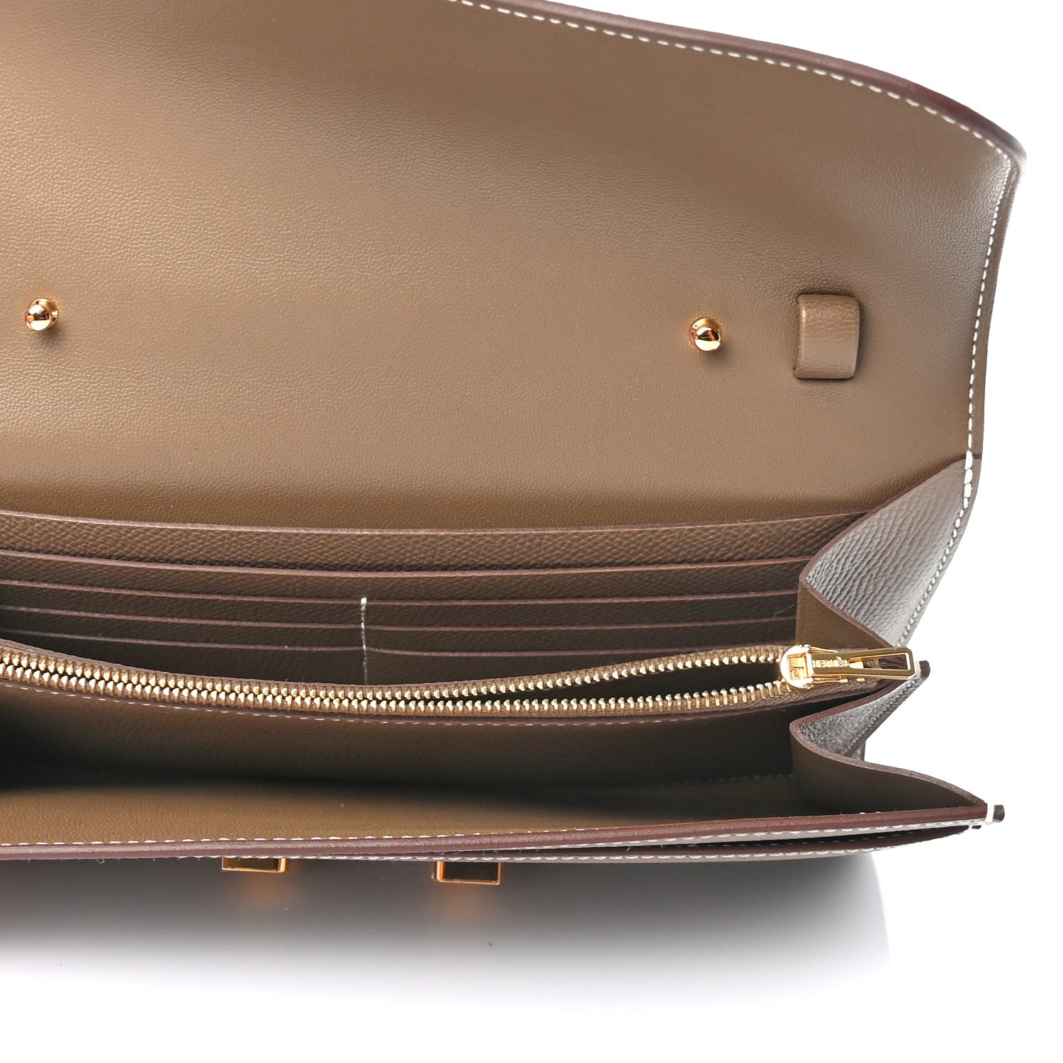 Hermes Epsom Constance Long To Go Wallet Etoupe 5 of 7