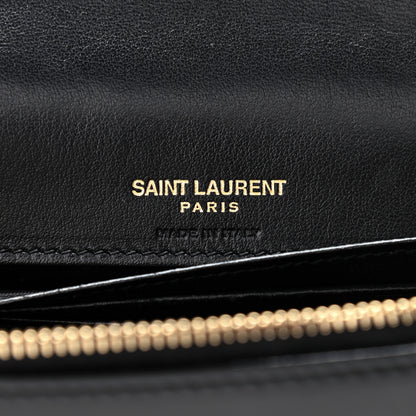 Saint Laurent Smooth Calfskin Monogram Kate Belt Bag Black 6 of 11