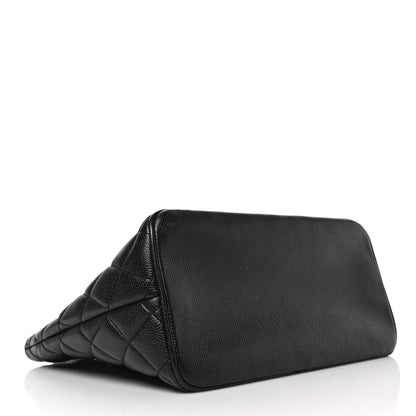 Chanel Caviar Quilted Medallion Tote Black 4 of 8