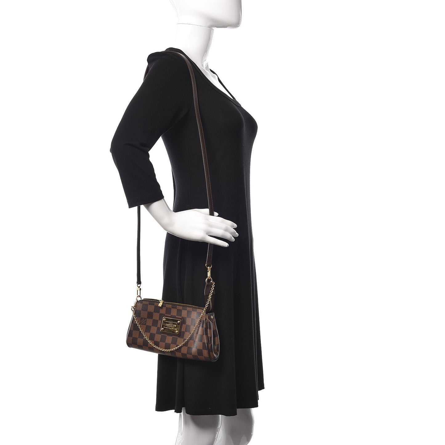 Damier Ebene Eva Clutch