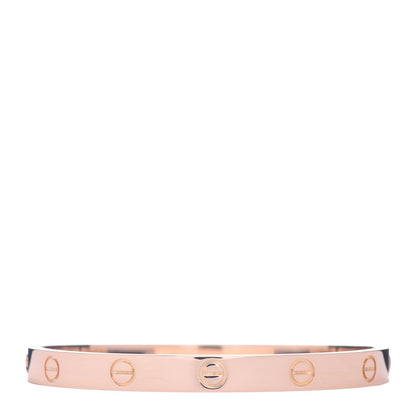 Cartier 18K Pink Gold LOVE Bracelet 17 1 of 5