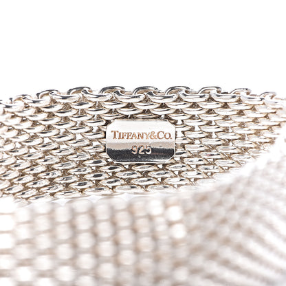 Tiffany Sterling Silver Somerset Mesh Bracelet 4 of 4