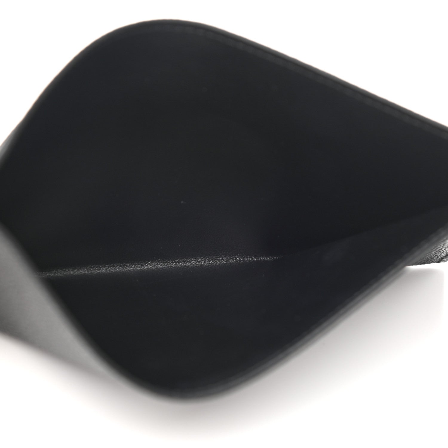 Louis Vuitton Calfskin Felicie Chain Wallet Card Holder Insert Black 5 of 7