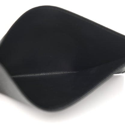 Louis Vuitton Calfskin Felicie Chain Wallet Card Holder Insert Black 5 of 7