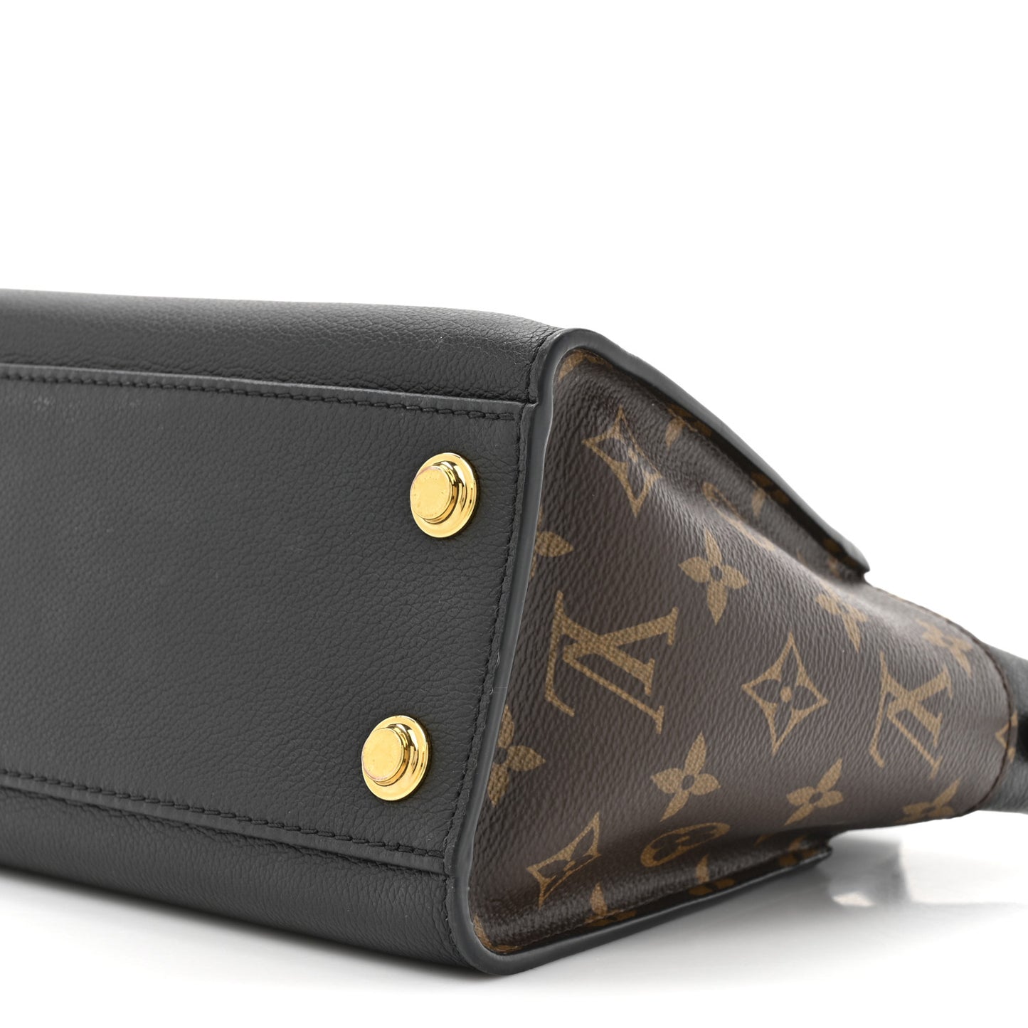 Calfskin Monogram On My Side PM Black