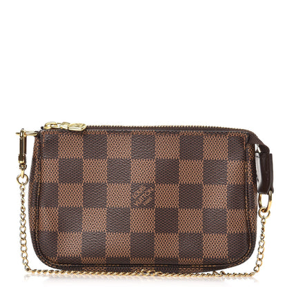 Louis Vuitton Damier Ebene Mini Pochette Accessories 1 of 6