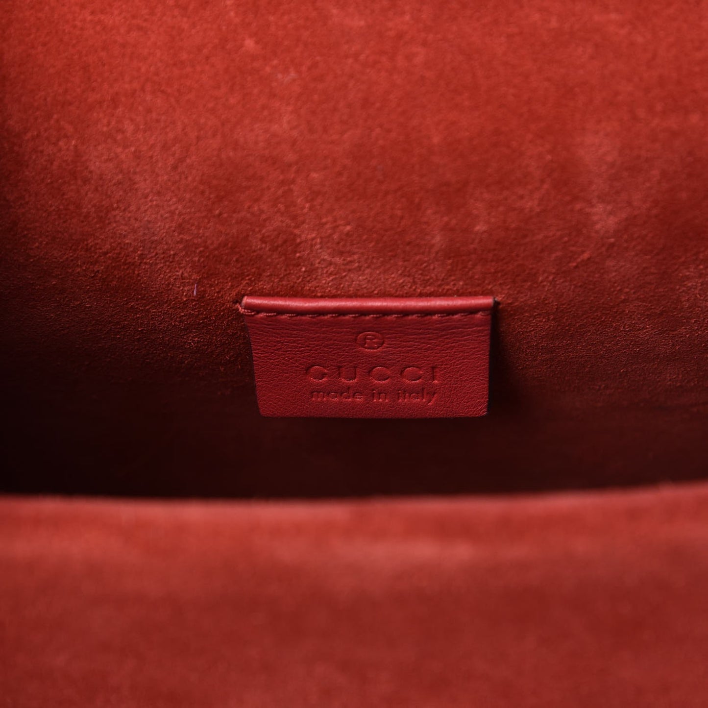 GG Supreme Monogram Mini Dionysus Shoulder Bag Hibiscus Red