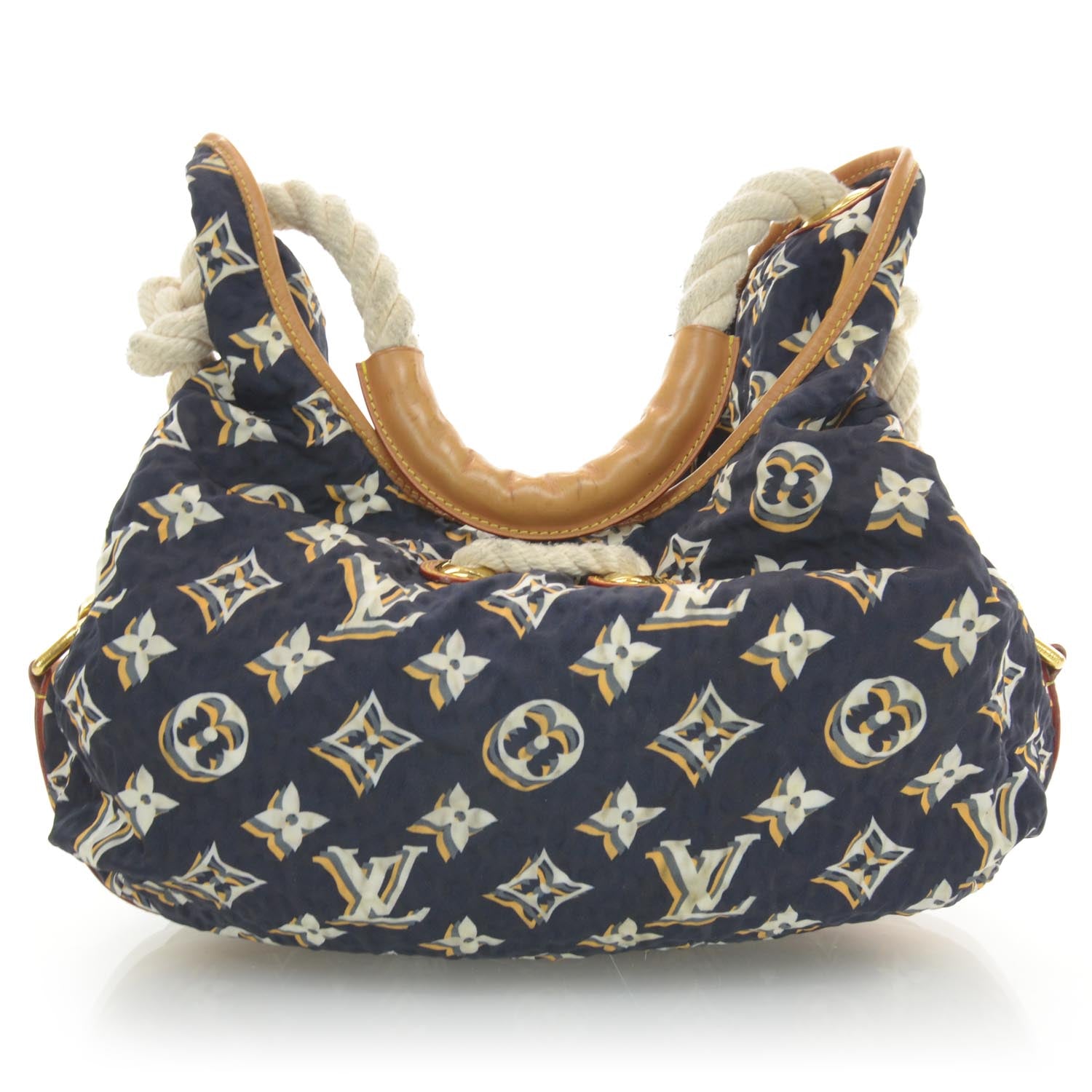 Louis Vuitton Canvas Monogram Cruise Bulles MM Navy 3 of 8