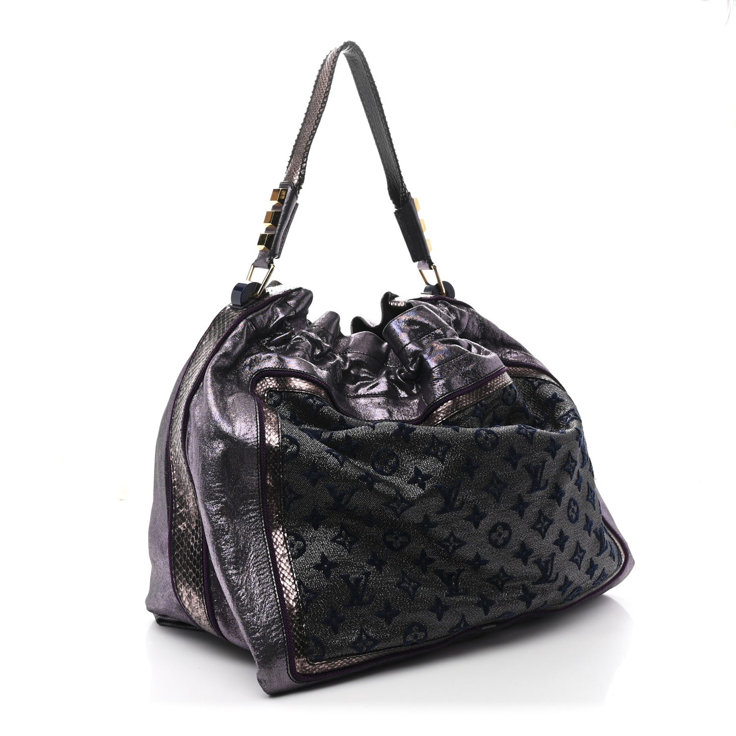 Monogram Lurex Bluebird